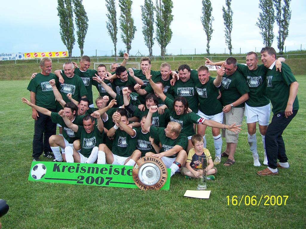 02- Aufstieg 2007 Landesklasse 1.Mannschaft Fussball